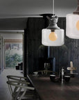 Chandelier - Unique Bird Design with Durable Glass Shade 2