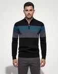 Zac | Modern Half Zip Men’s Sweater for Contemporary Wear