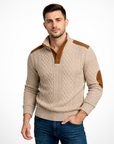 Mitchell | Jacquard Knit Men’s Sweater for Everyday Styling