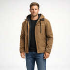 Veylor | Hooded Bomber Jacket with Cozy Warmth