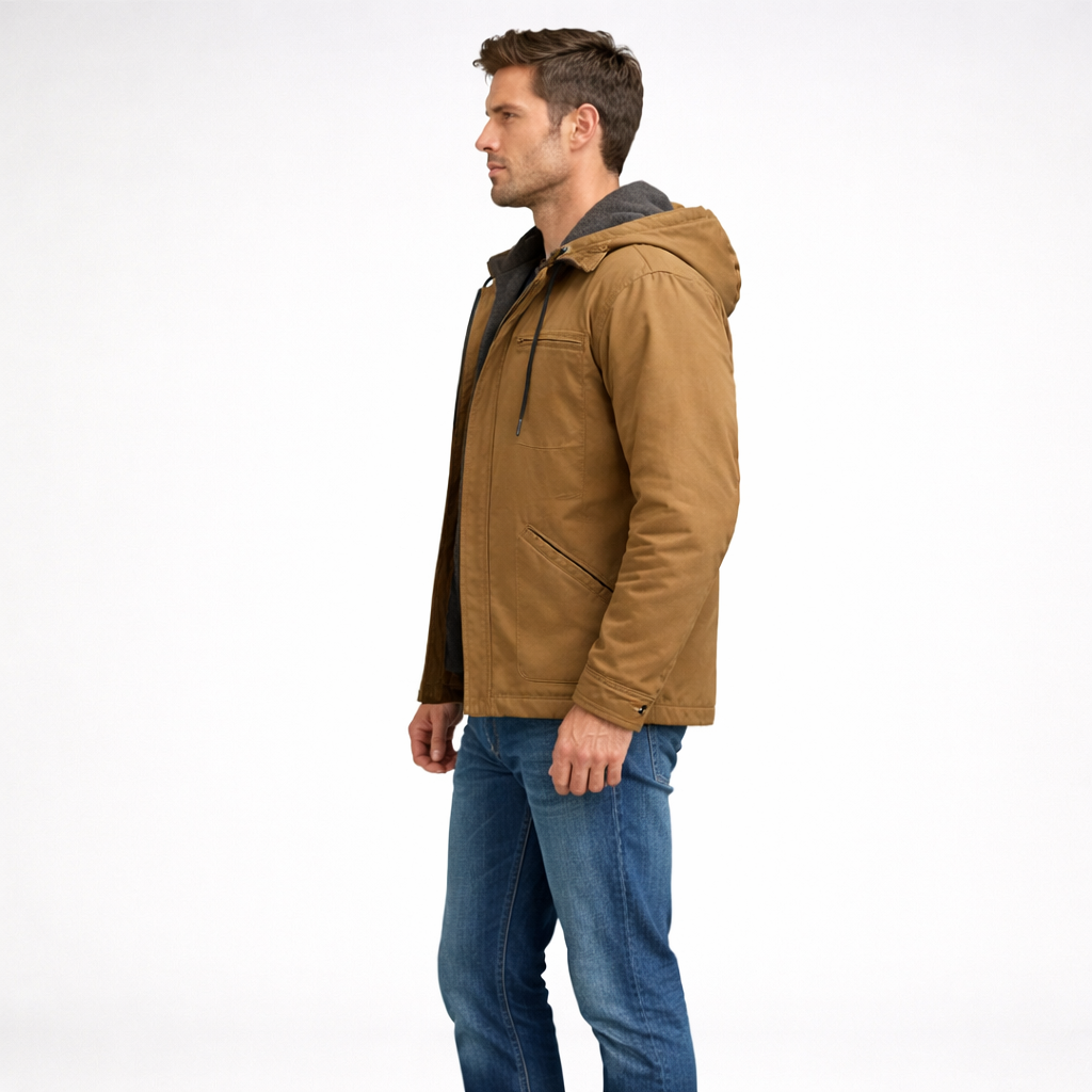 Veylor | Hooded Bomber Jacket with Cozy Warmth