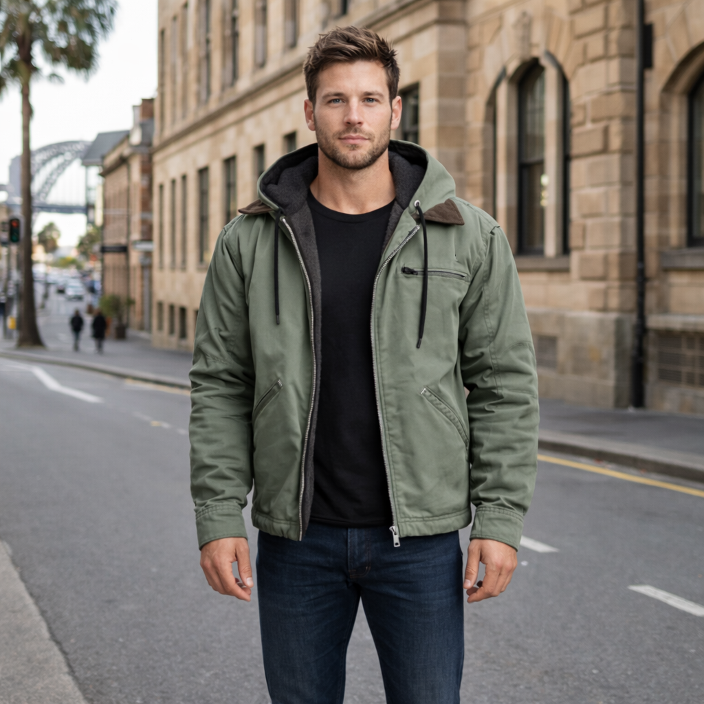 Veylor | Hooded Bomber Jacket with Cozy Warmth