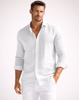 Toby | Casual Linen Men’s Shirt for Everyday Comfort