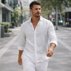 Toby | Casual Linen Men’s Shirt for Everyday Comfort