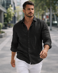 Toby | Casual Linen Men’s Shirt for Everyday Comfort