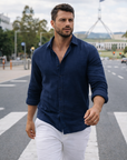 Toby | Casual Linen Men’s Shirt for Everyday Comfort