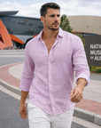 Toby | Casual Linen Men’s Shirt for Everyday Comfort