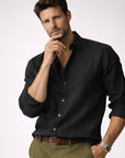 Owen | Linen Blend Men’s Shirt with Timeless Appeal