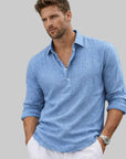 Ben | Warm-Weather Ready Men’s Shirt in Polo Style
