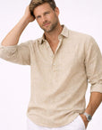Ben | Warm-Weather Ready Men’s Shirt in Polo Style