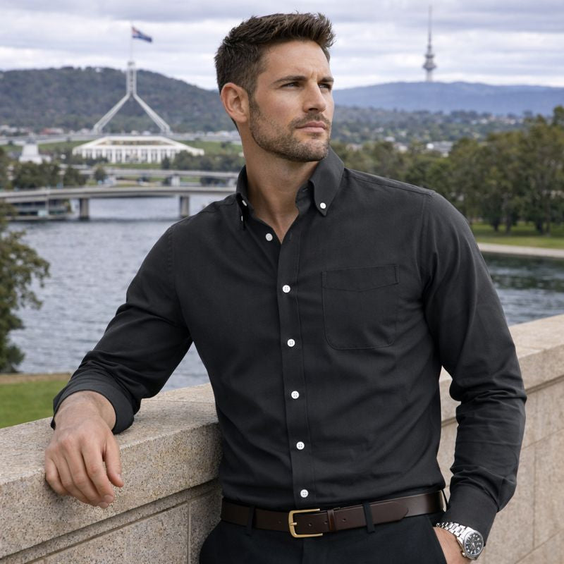 Hamish | Classic Fit Men’s Shirt for Versatile Styling