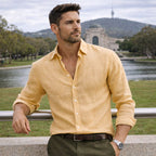 Owen | Herrenhemd aus Leinenmischung mit zeitlosem Charme