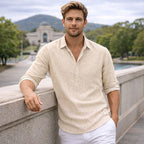 Ben | Herrenhemd im Polostil für warmes Wetter