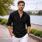 Ben | Herrenhemd im Polostil für warmes Wetter