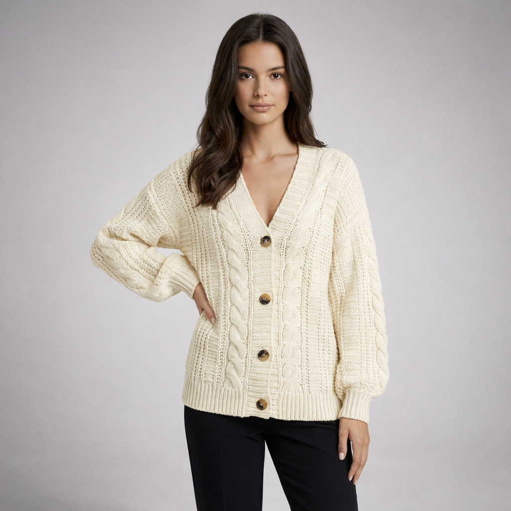Kendra | Chunky Knit Women’s Cardigans for Cold Days