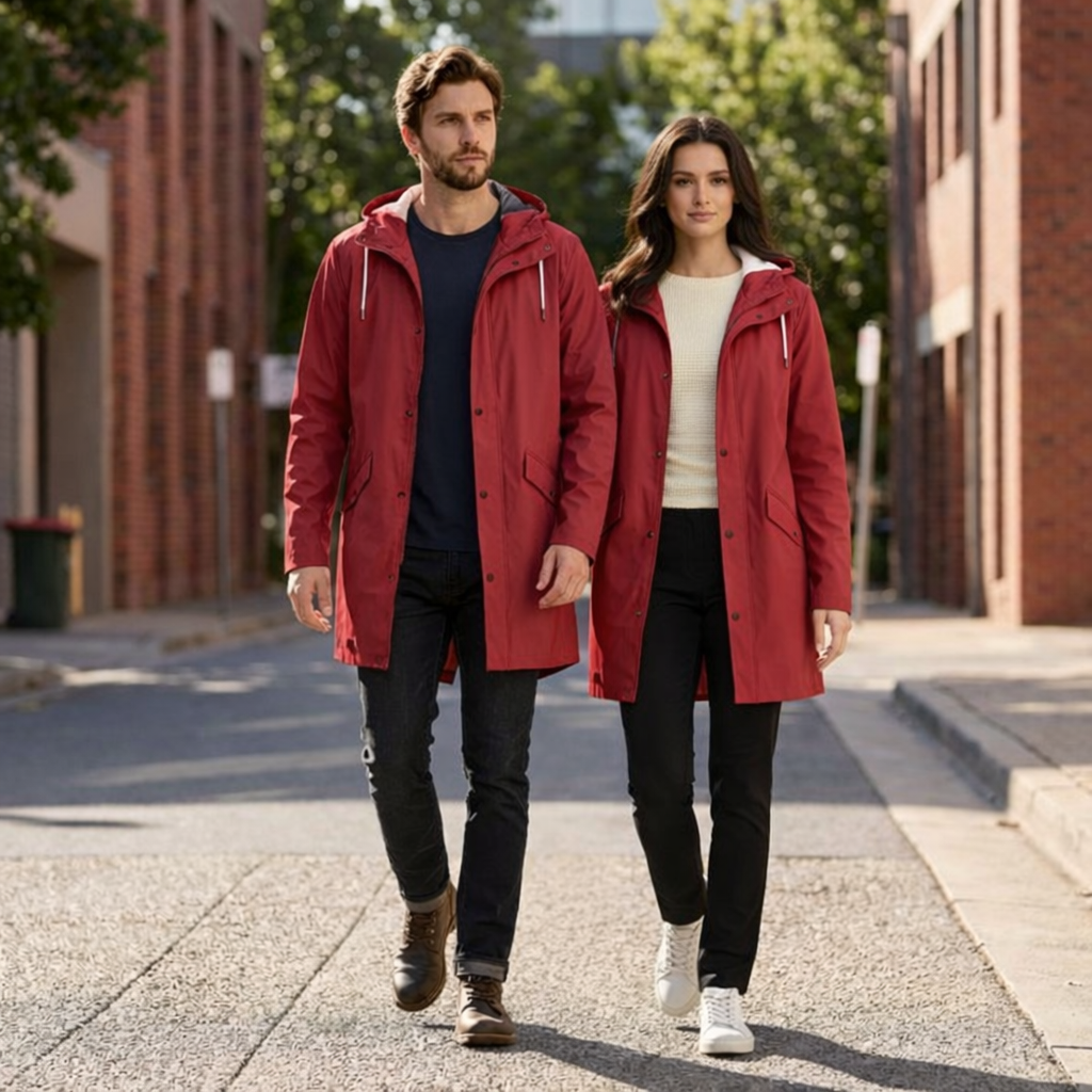 Brayden | Unisex Wasserdichter Allwettermantel für den täglichen Schutz