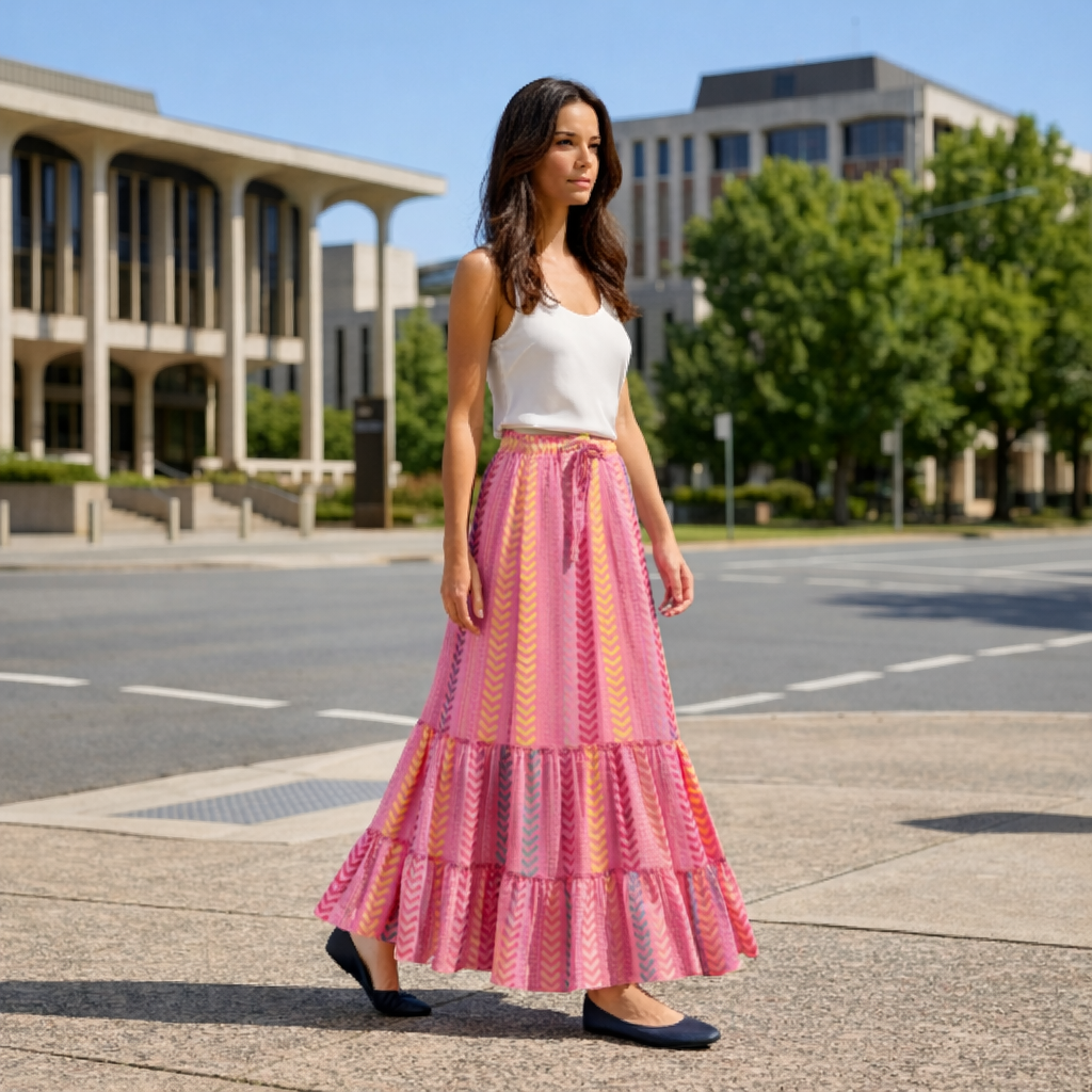 Ariana | Flowing Maxi Women’s Skirt for Elegant Movement