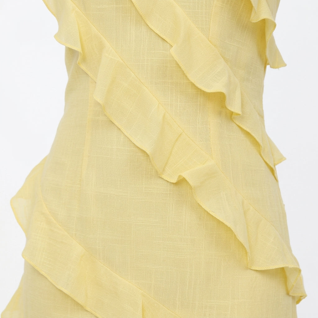 Harper | Elegant Maxi Dress with Ruffled Design