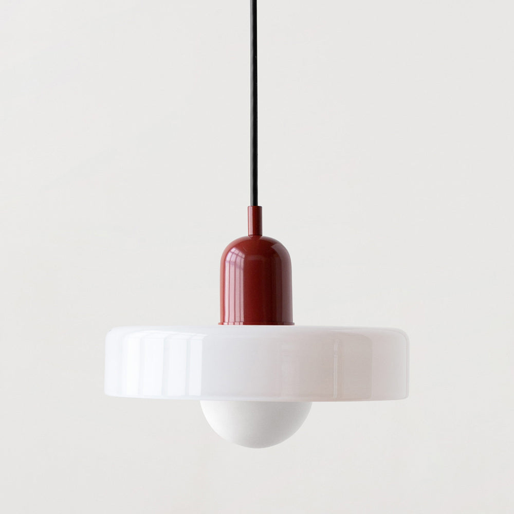 Colored Glass Pendant Light - Modern Kitchen Pendant Lighting Design 0