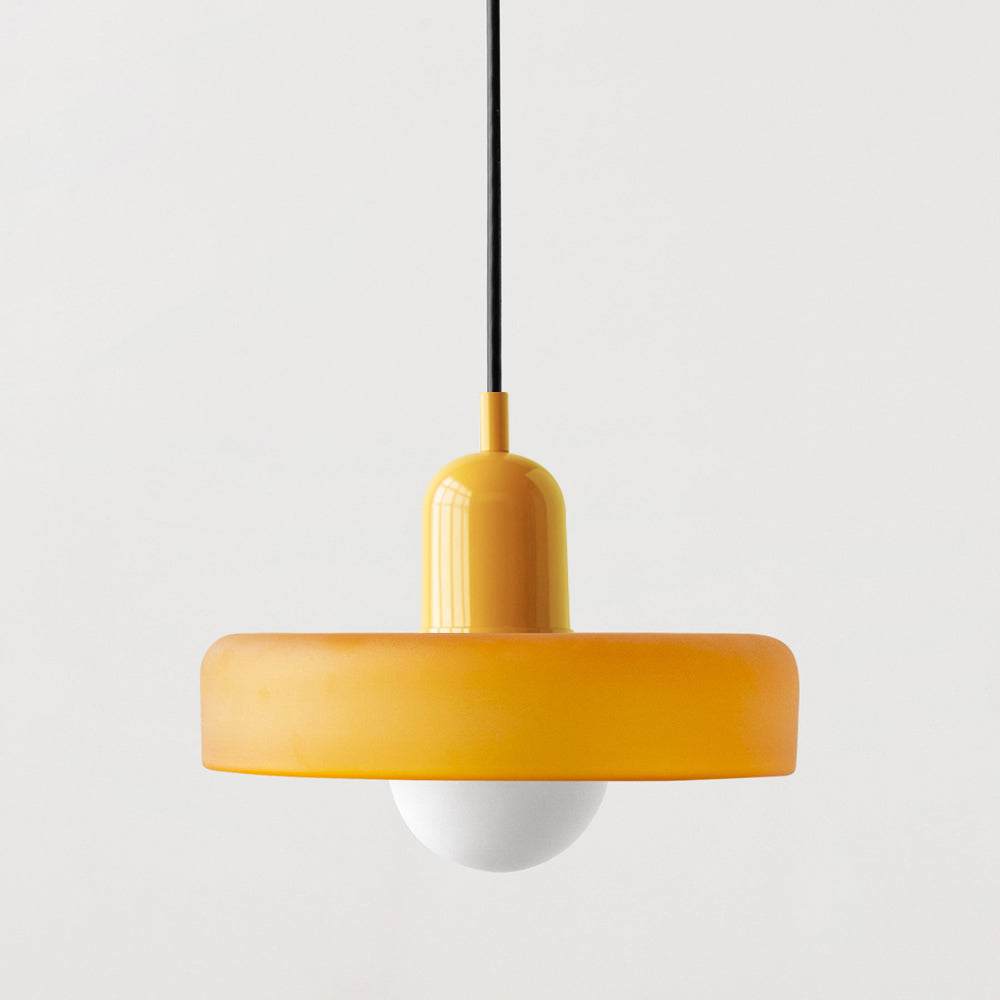 Colored Glass Pendant Light - Modern Kitchen Pendant Lighting Design 10