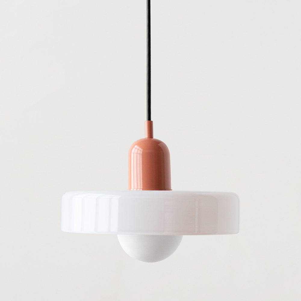 Colored Glass Pendant Light - Modern Kitchen Pendant Lighting Design 11
