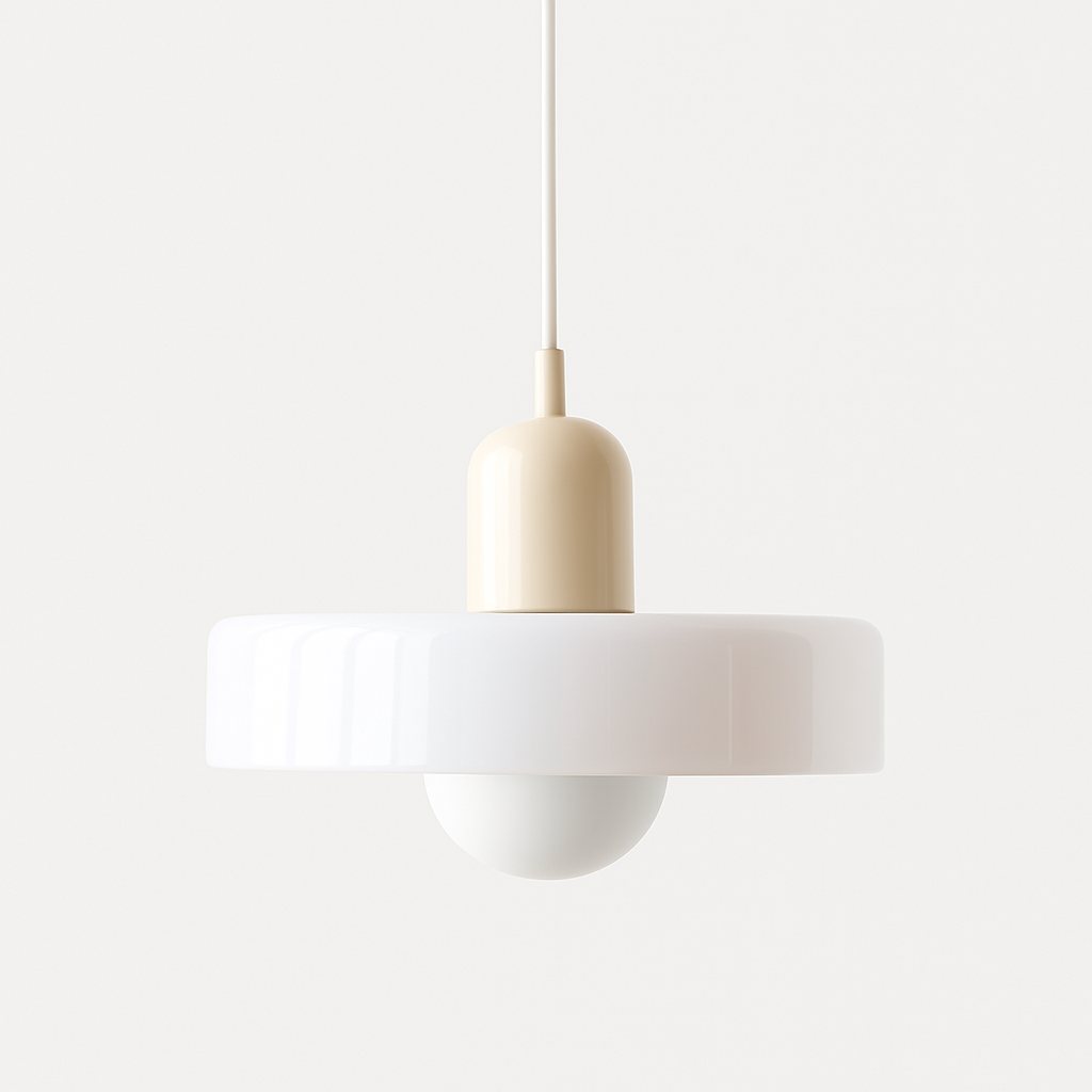 Colored Glass Pendant Light - Modern Kitchen Pendant Lighting Design 17