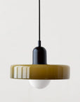 Colored Glass Pendant Light - Modern Kitchen Pendant Lighting Design 19