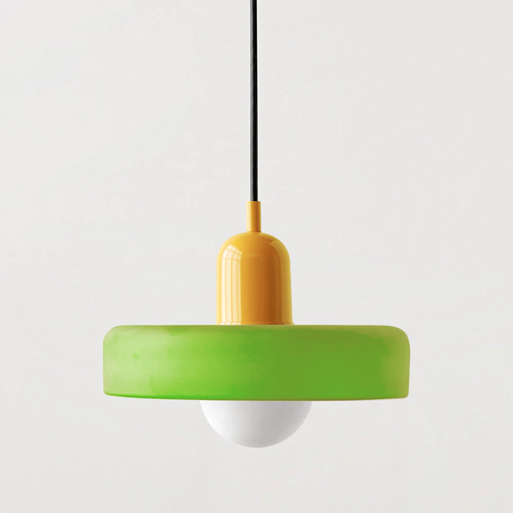Colored Glass Pendant Light - Modern Kitchen Pendant Lighting Design 22