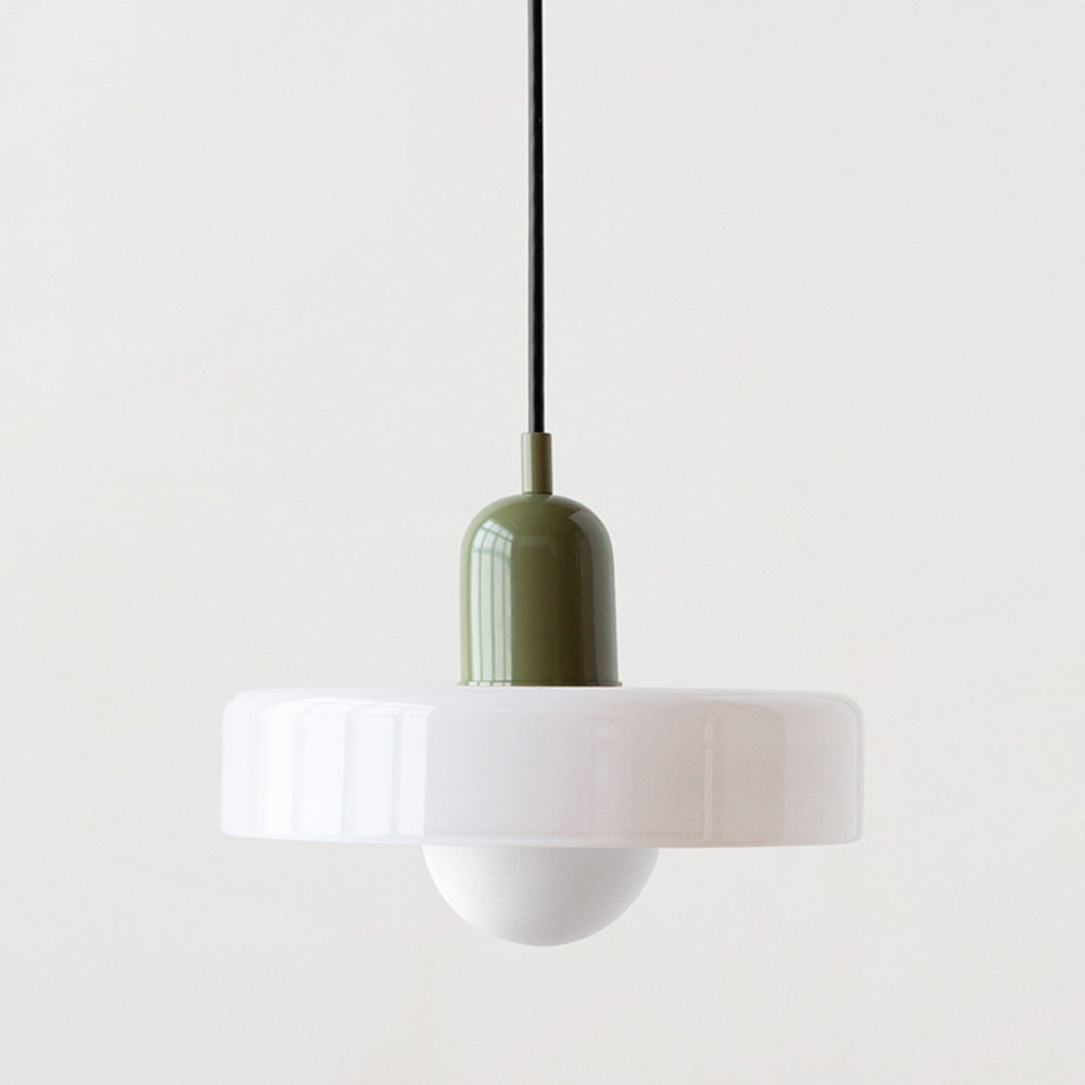 Colored Glass Pendant Light - Modern Kitchen Pendant Lighting Design 23