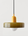 Colored Glass Pendant Light - Modern Kitchen Pendant Lighting Design 25
