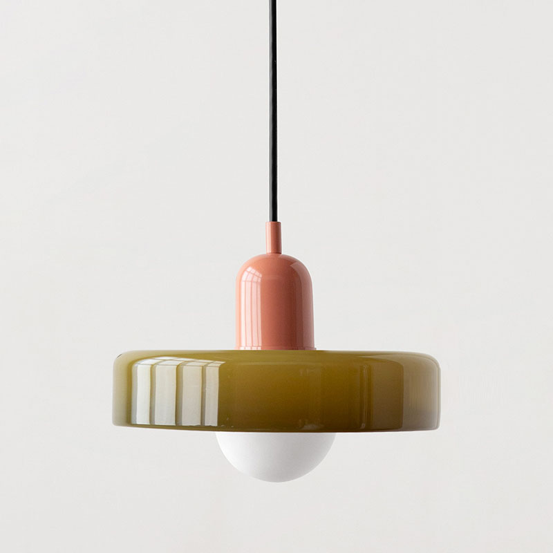 Colored Glass Pendant Light - Modern Kitchen Pendant Lighting Design 29