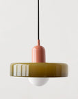 Colored Glass Pendant Light - Modern Kitchen Pendant Lighting Design 29