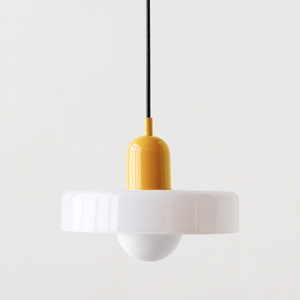Colored Glass Pendant Light - Modern Kitchen Pendant Lighting Design 30