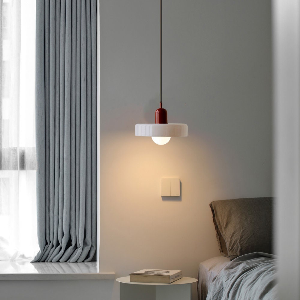 Colored Glass Pendant Light - Modern Kitchen Pendant Lighting Design 7