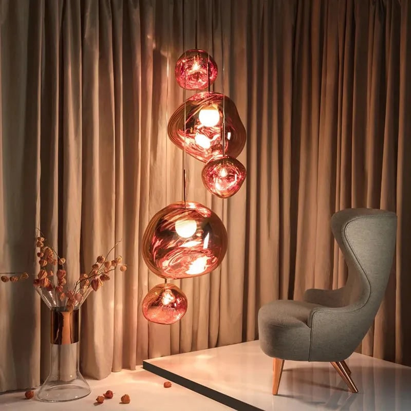 Colorful Pendant Light - Modern Design for Cozy Ambiance 0