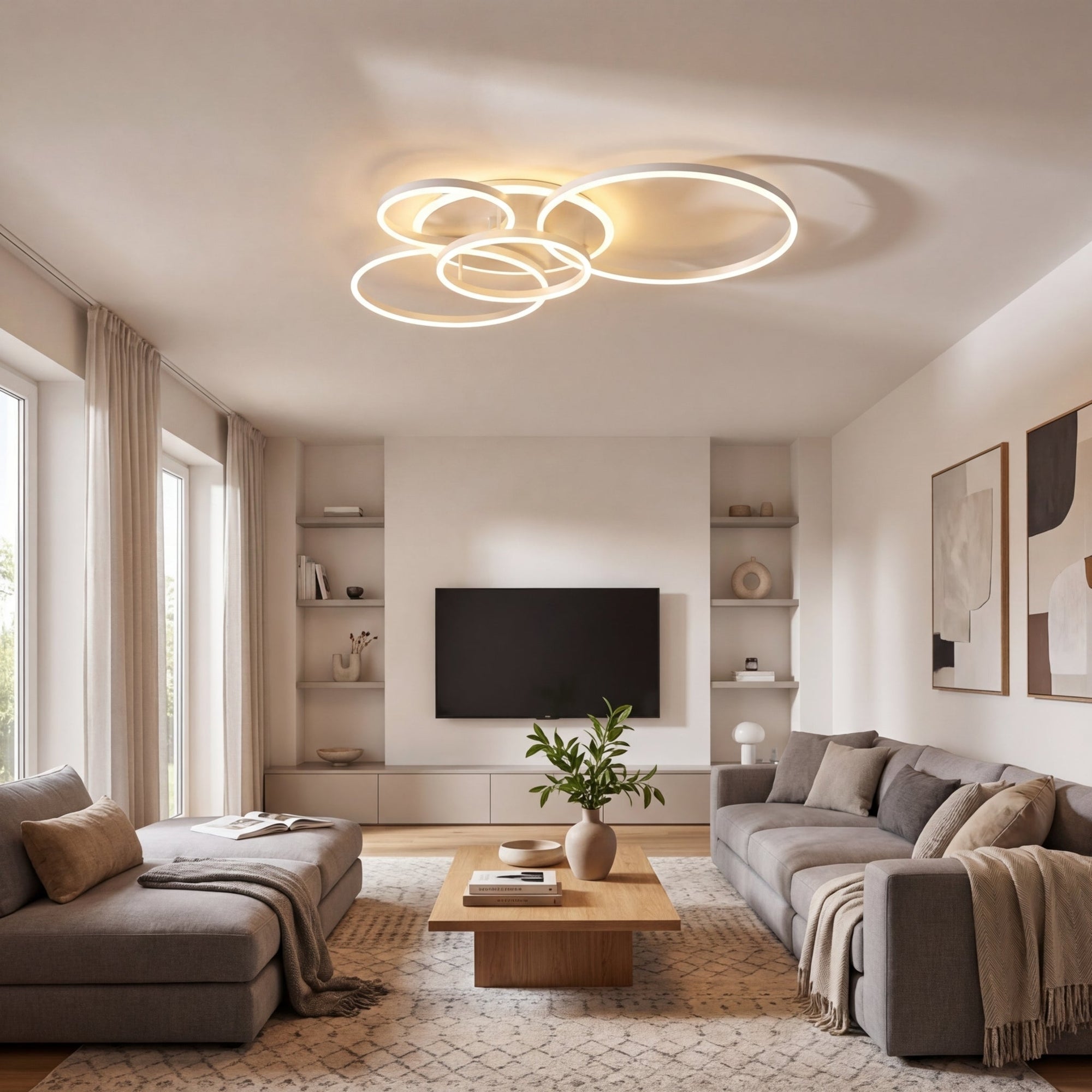 Contemporary Pendant Light - Elegant Minimalist Design for Any Space 2