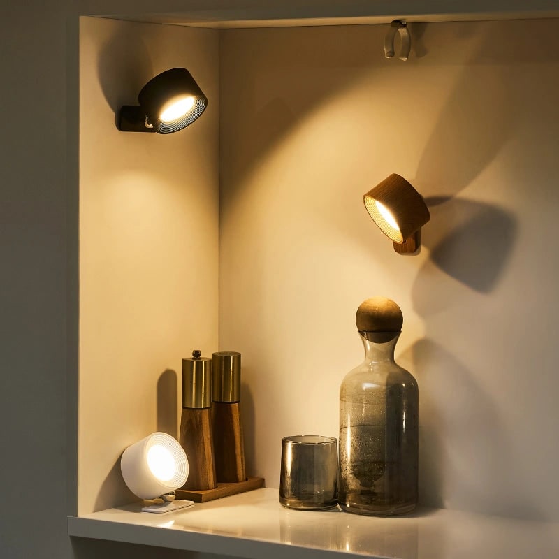 Cordless Wall Lamp - Adjustable 360° Lighting for Modern Spaces 1