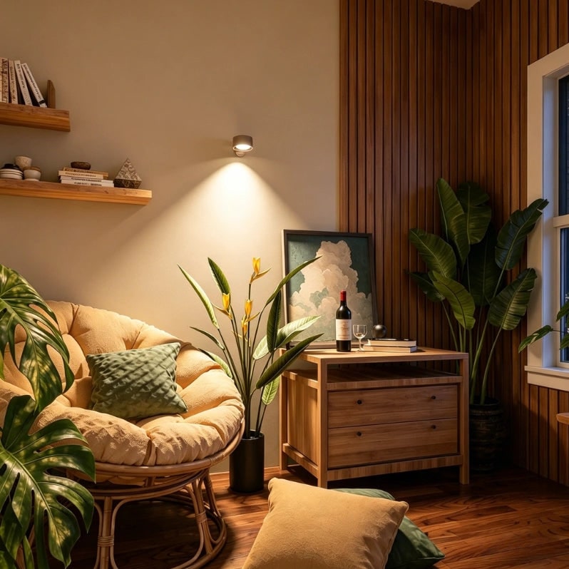 Cordless Wall Lamp - Adjustable 360° Lighting for Modern Spaces 8