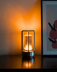 Crystal Table Lamp - Touch Control with USB Charging Convenience 0