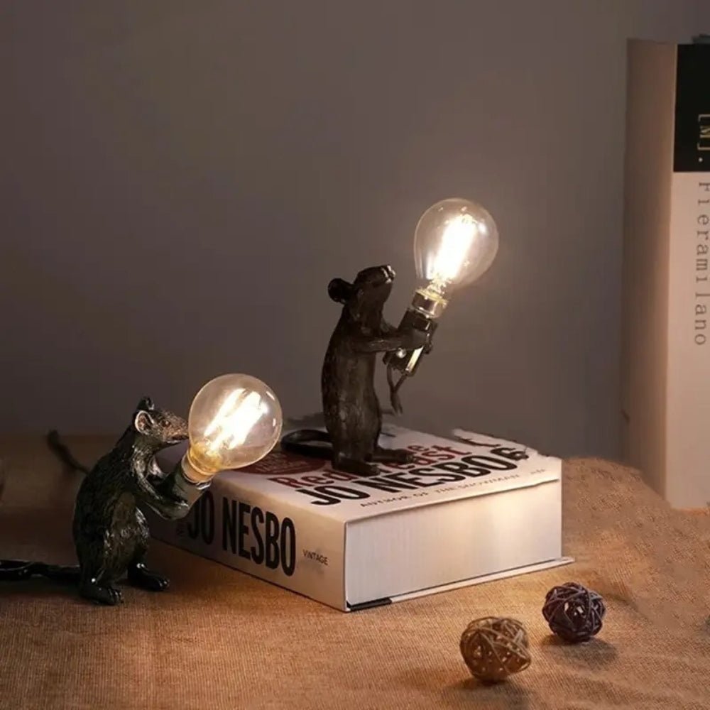 Decorative Lamp - Playful Mouse Design for Whimsical Home Decor 1