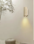 Elegant LED Wall Light - Energy-Efficient Natural Travertine Design 6