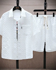 Ethan | Men's Short PJs Shirt & Shorts Set 0