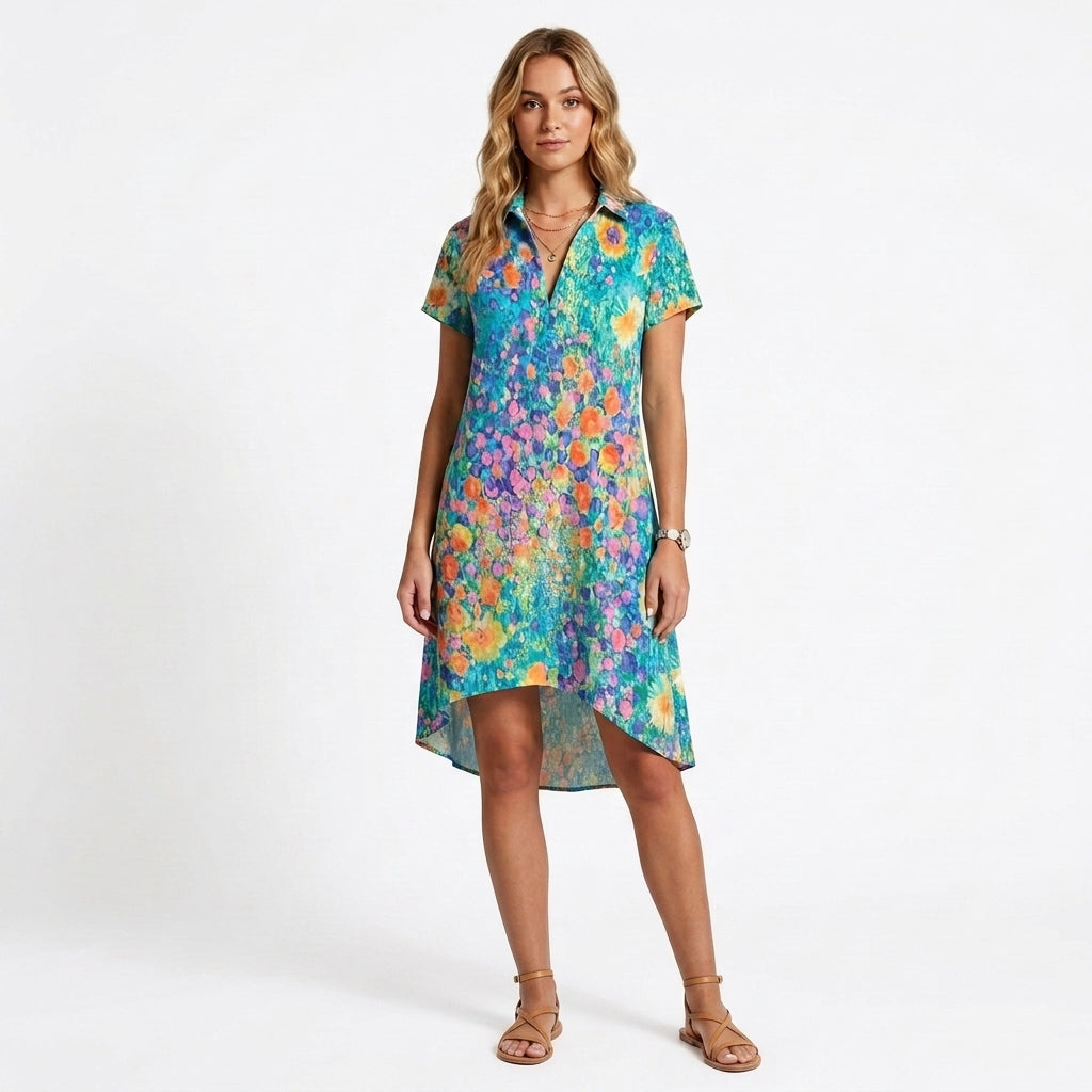 Freya | Women's Summer Dress with Tummy-Smoothing Fit