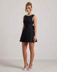 Bonnie | Bow-Back Cocktail Dress for Statement Occasions