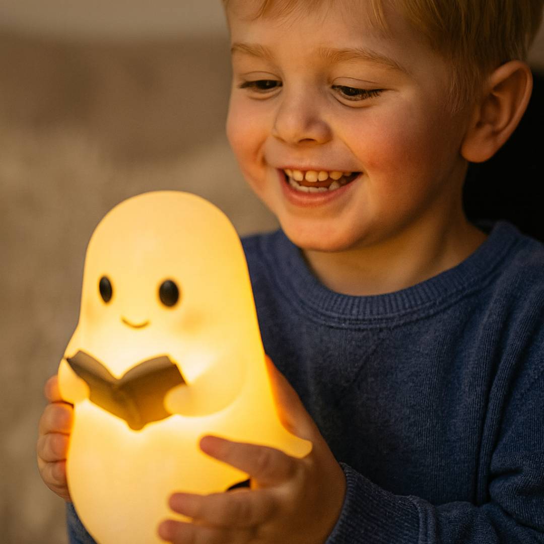 Ghost Night Light - Handcrafted LED Lamp for Cozy Ambiance 1