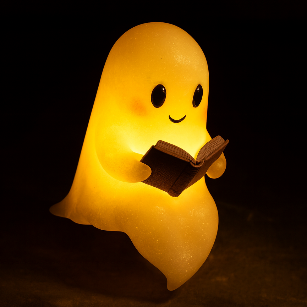 Ghost Night Light - Handcrafted LED Lamp for Cozy Ambiance 5