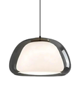 Glass Pendant Lamp - Adjustable Height for Modern Spaces 0