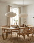 Handcrafted Paper Pendant Light - Elegant Minimalist Illumination 5