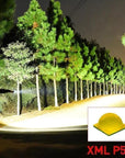 High-Intensity LED Flashlight - 90,000 Lumens, Waterproof & Portable 5