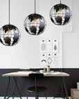 Industrial Retro Chandelier - Unique Vintage Metal Pendant Light 2